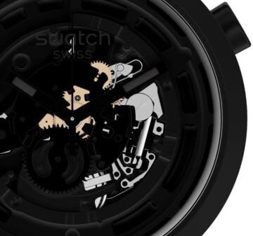 Swatch SB03B100 C-BLACK BIG BOLD BIOCERAMIC Kol Saati