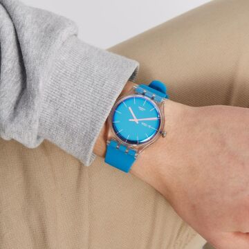 Swatch SUOK711 POLABLUE Kol Saati