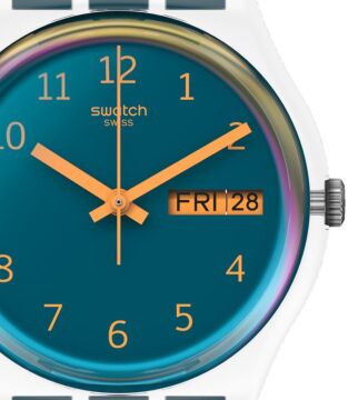 Swatch GE721 BLUE AWAY Kol Saati