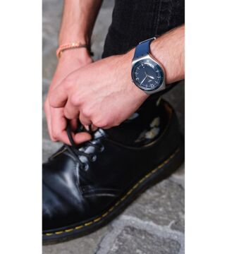 SWATCH YWS453 BLUE SUIT BIG CLASSIC ERKEK KOL SAATİ