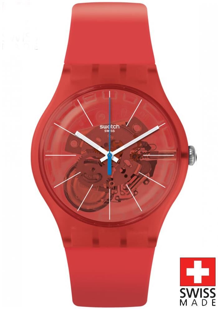 Swatch SUOO105 BLOODY ORANGE Kol Saati