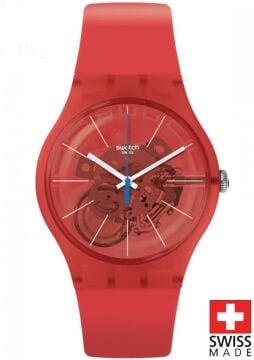 Swatch SUOO105 BLOODY ORANGE Kol Saati