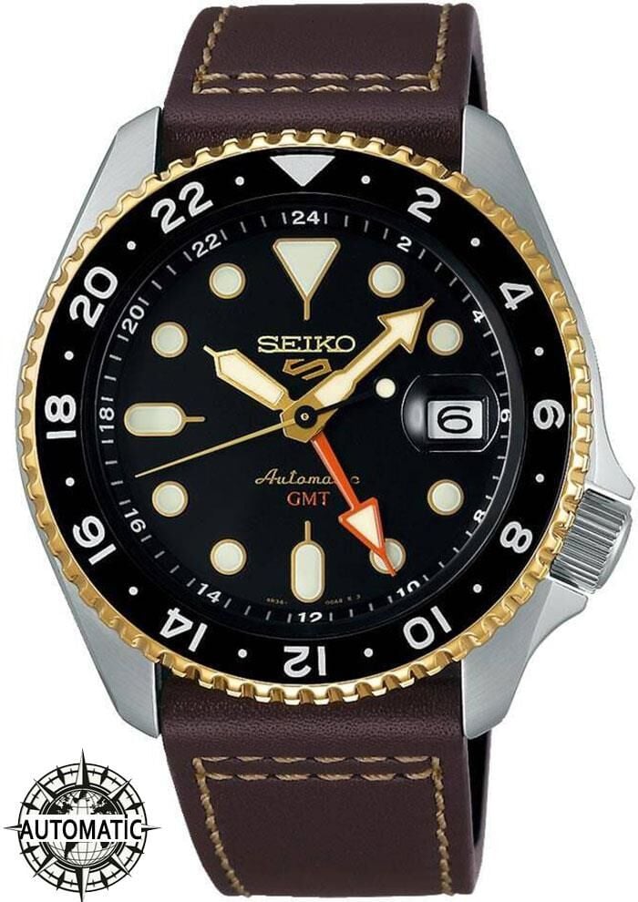 Seiko 5 SSK036J GMT [42,5mm] Automatic Erkek Kol Saati