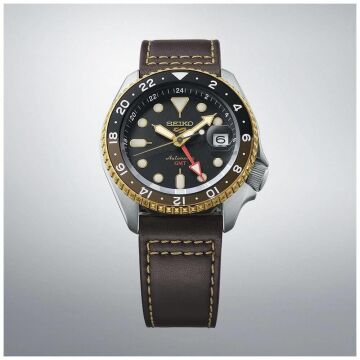 Seiko 5 SSK036J GMT [42,5mm] Automatic Erkek Kol Saati