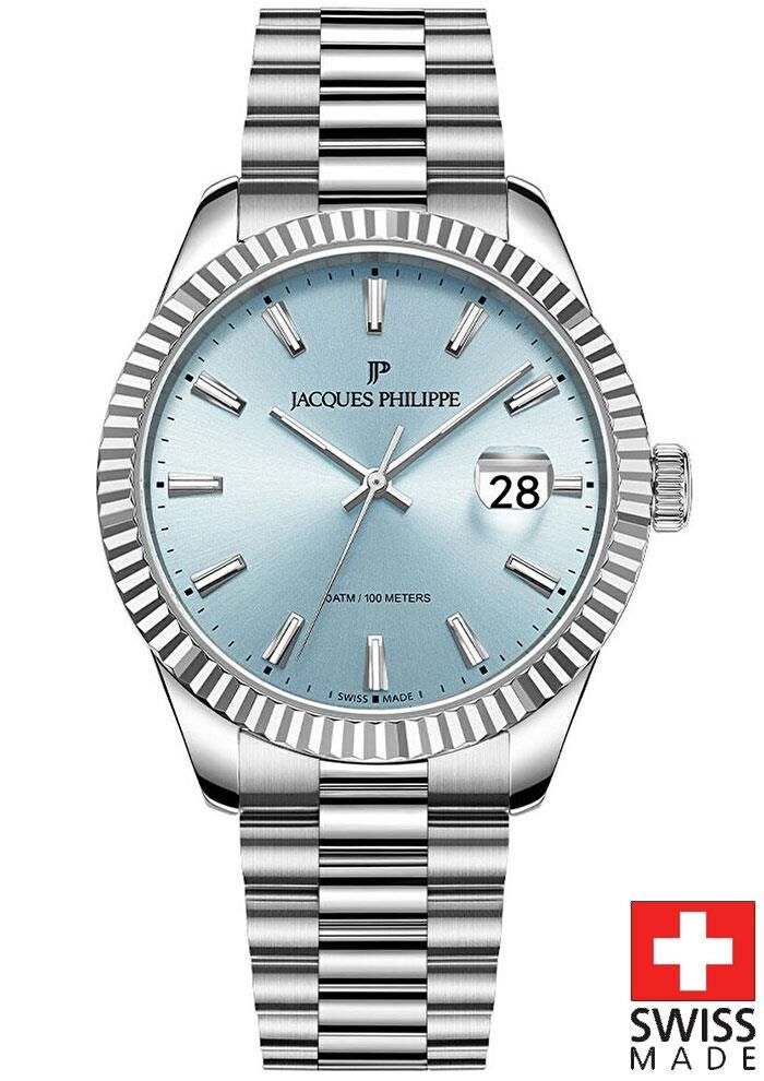 Jacques Philippe JPQGS2313X6LB Swıss Made Erkek Kol Saati
