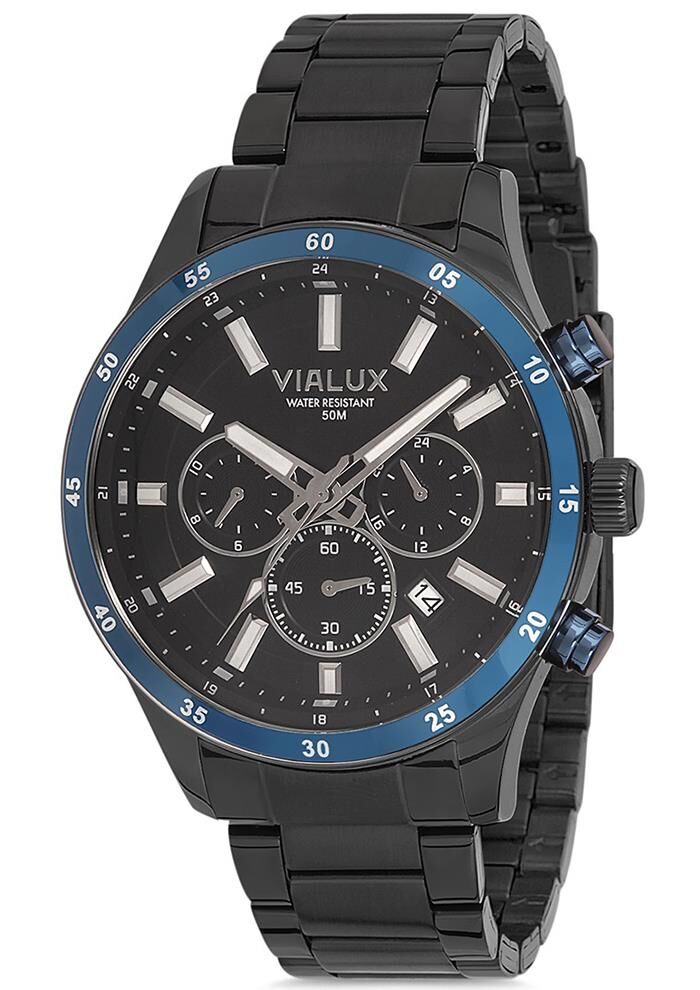 Vialux VX559B-04SS Erkek Kol Saati