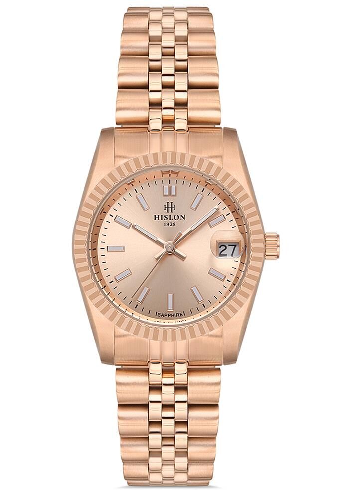 Hislon QL124R-12SR Kadın Kol Saati