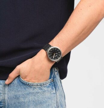 Swatch SB07S105 DARK IRONY Kol Saati