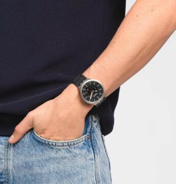 Swatch SB07S105 DARK IRONY Kol Saati