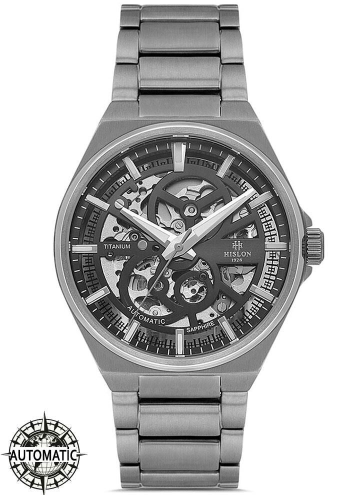 Hislon SD157V-04SS Titanium Automatic Erkek Kol Saati