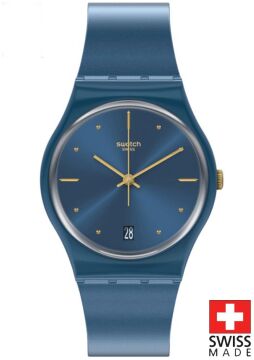 Swatch GN417 PEARLYBLUE Kol Saati