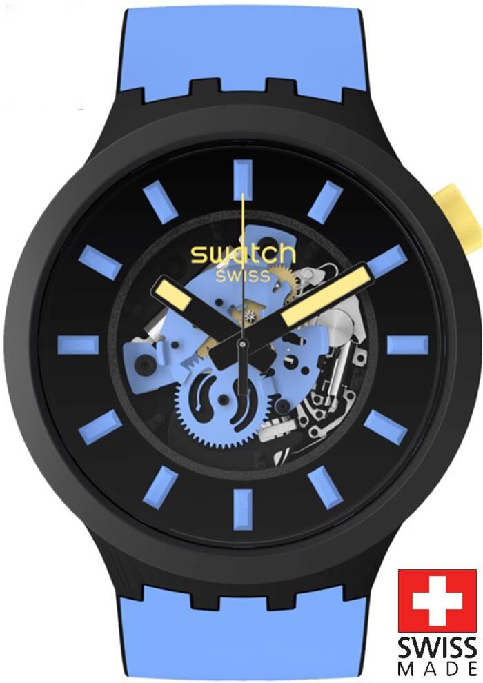 Swatch SB03B108 TRAVEL BY DAY Kol Saati