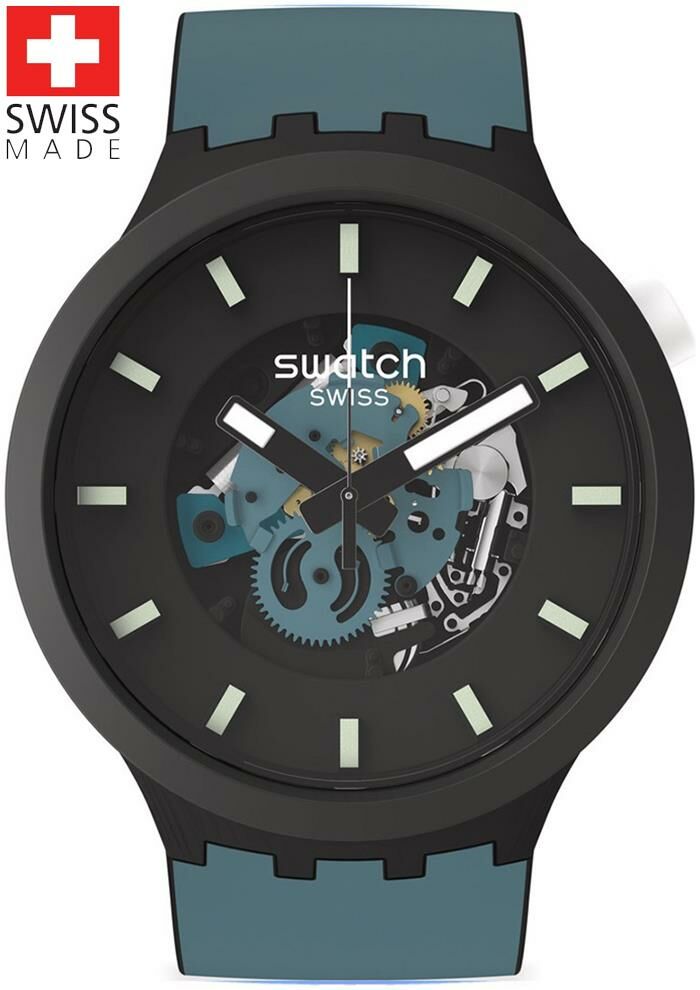 Swatch SB03B107 NIGHT TRIP Kol Saati