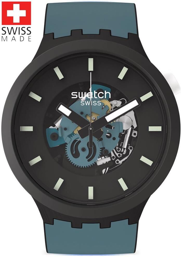 Swatch SB03B107 NIGHT TRIP Kol Saati
