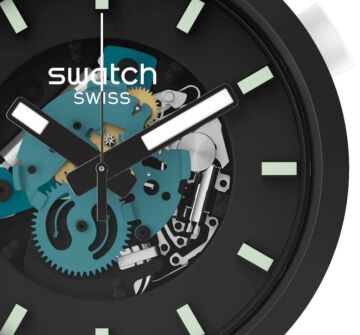 Swatch SB03B107 NIGHT TRIP Kol Saati