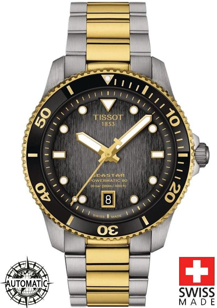 Tissot SEASTAR 1000 POWERMATİC 80 40MM T120.807.22.051.00 Erkek Kol Saati