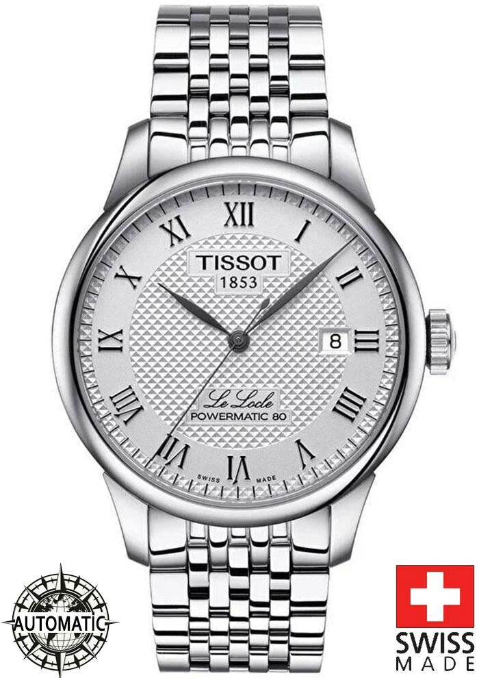 Tissot LE LOCLE POWERMATİC 80 [39,3mm] T006.407.11.033.00 Erkek Kol Saati