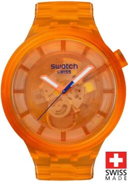 Swatch SB05L101 ORANGE JOY Kol Saati