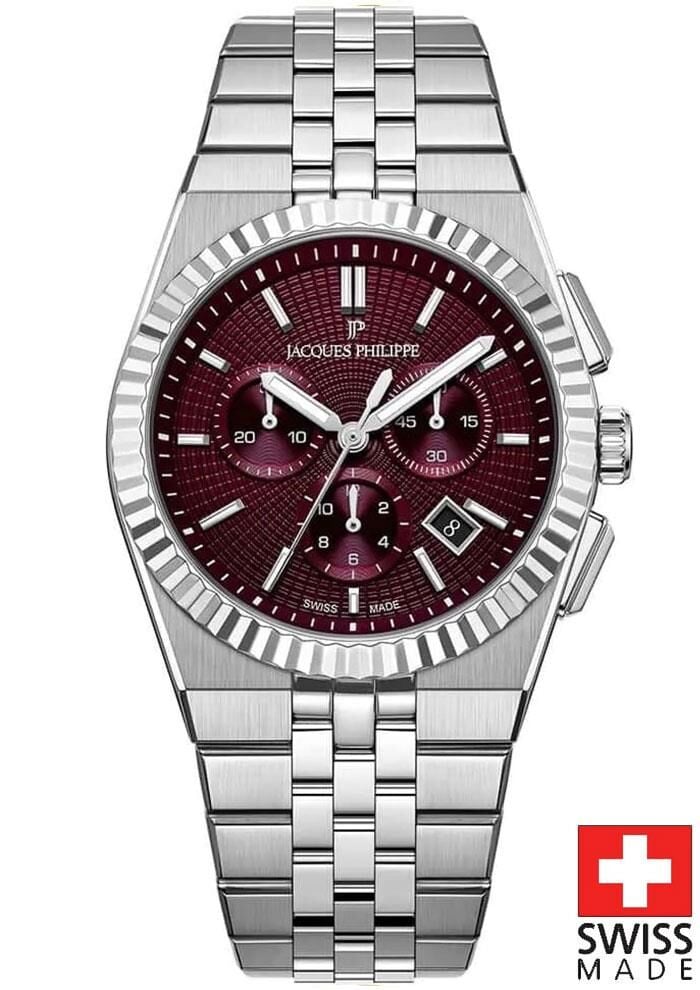 Jacques Philippe JPQGC10513X6BRG [40mm] Erkek Kol Saati