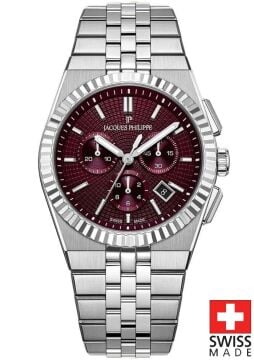 Jacques Philippe JPQGC10513X6BRG [40mm] Erkek Kol Saati