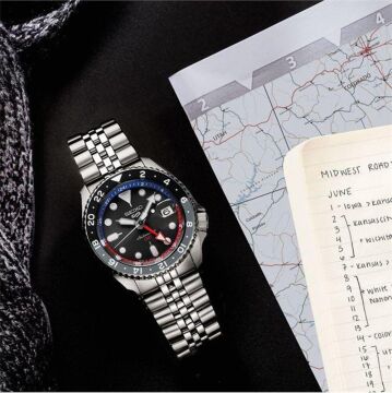 Seiko 5 SSK019J GMT [42,5mm] Automatic Erkek Kol Saati