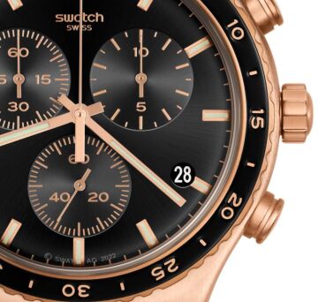 Swatch YVG410 STAIN SHEEN Erkek Kol Saati