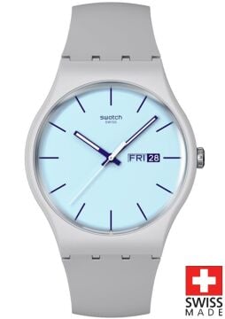 Swatch SO29M702 BLUEBERRY SKY Kol Saati
