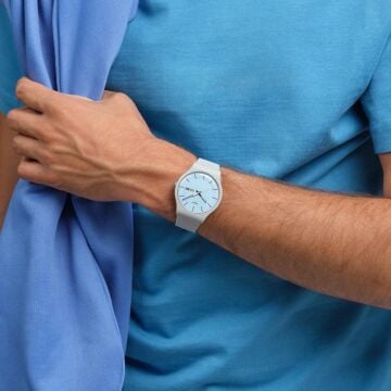 Swatch SO29M702 BLUEBERRY SKY Kol Saati