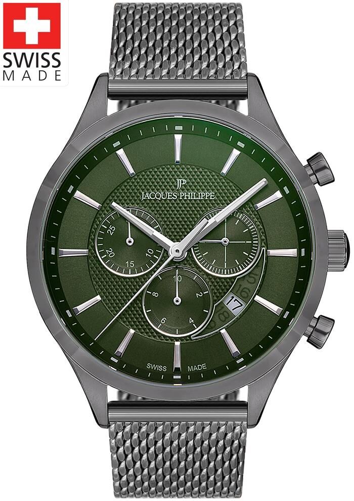 Jacques Philippe JPQGC0382X7 Swıss Made Erkek Kol Saati