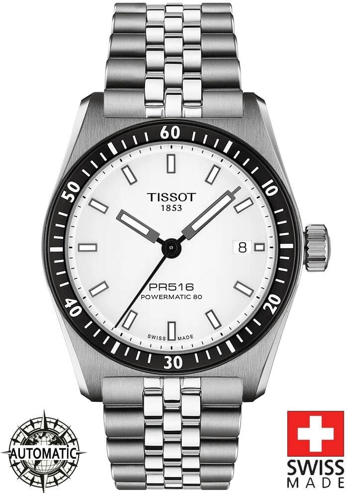 Tissot PR516 POWERMATİC 80 [38mm] T149.407.11.031.00 Erkek Kol Saati