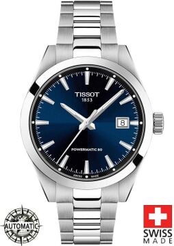 Tissot GENTLEMAN POWERMATİC 80 SİLİCİUM [38mm] T165.807.11.041.00 Erkek Kol Saati
