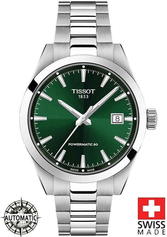 Tissot GENTLEMAN POWERMATİC 80 SİLİCİUM [38mm] T165.807.11.091.00 Erkek Kol Saati