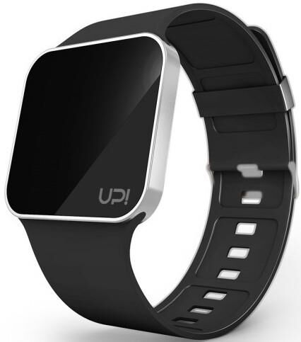 UPGRADE MATTE SILVER&BLACK STRAP KOL SAATİ