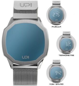 UpWatch 1900 VERTICE SILVER&BLUE+ Kol Saati