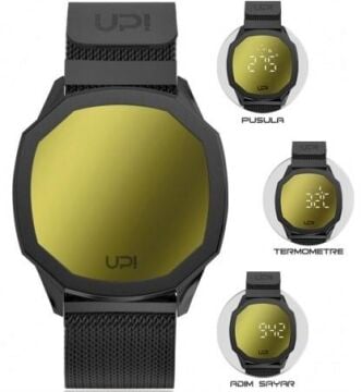 UpWatch 1899 VERTICE BLACK&YELLOW+ Kol Saati