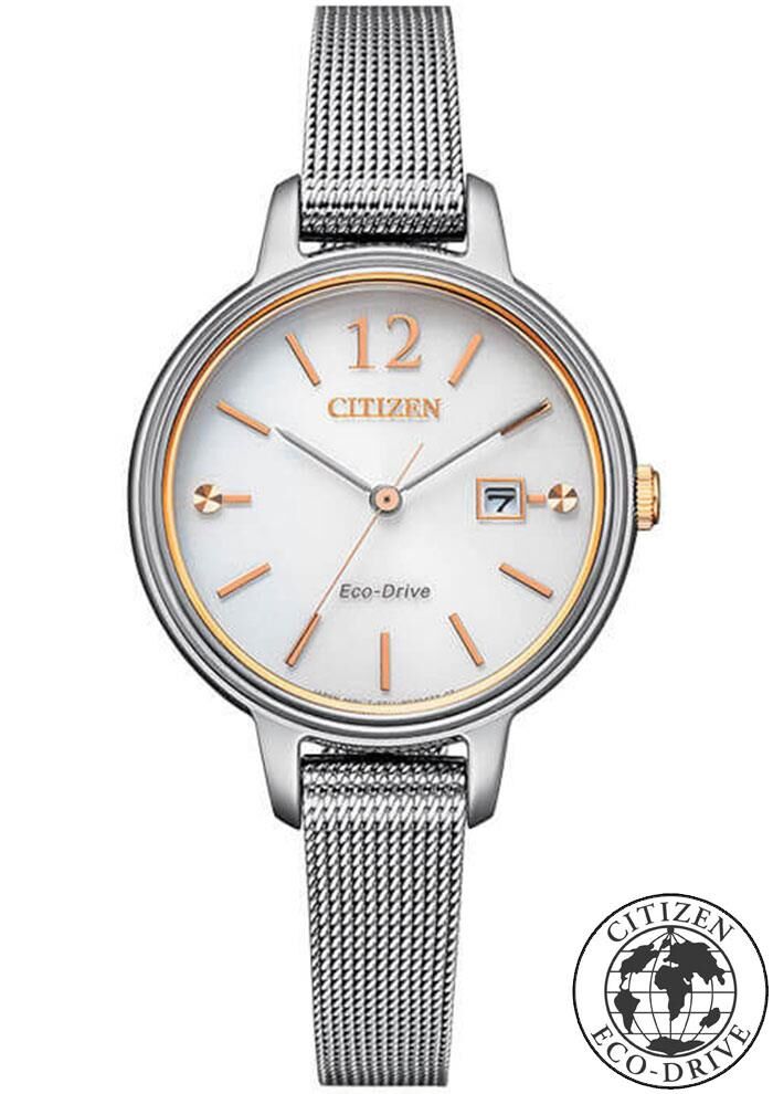 Citizen EW2449-83A Eco-Drive Bayan Kol Saati