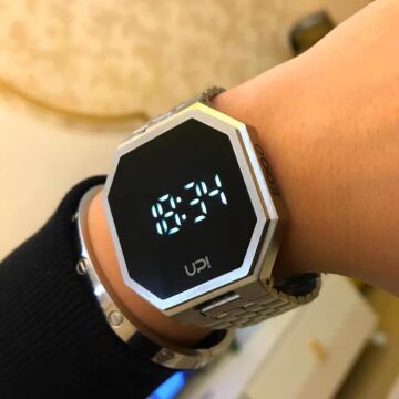 UpWatch 986 EDGE MATTE SILVER Kol Saati