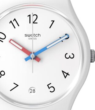 Swatch SO28W400 GENT IN THE BLOCK Kol Saati
