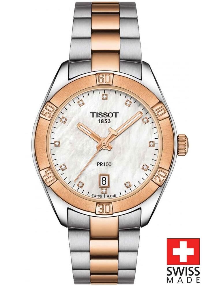 Tissot PR 100 SPORT CHİC T101.910.22.116.00 Kadın Kol Saati