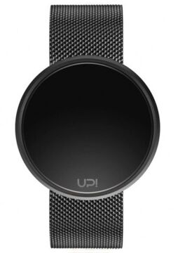 UpWatch 1201 ROUND STEEL BLACK Kol Saati
