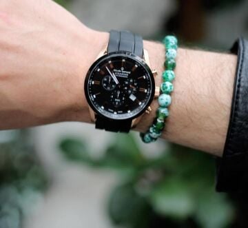 Claude Bernard 10222.37RNCA.NIR AQUARIDER CHRONOGRAPH Erkek Kol Saati