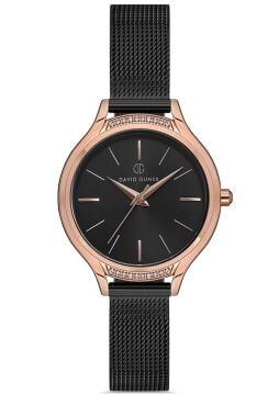 Davıd Guner DG-8105LC-R2 Bayan Kol Saati