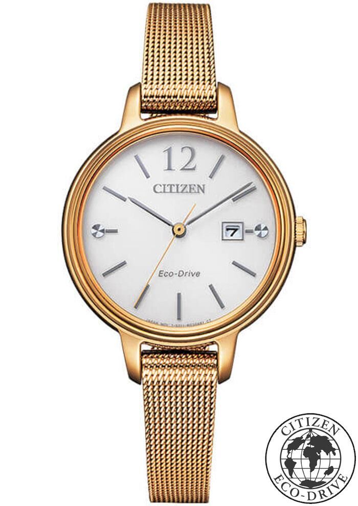 Citizen EW2447-89A Eco-Drive Bayan Kol Saati