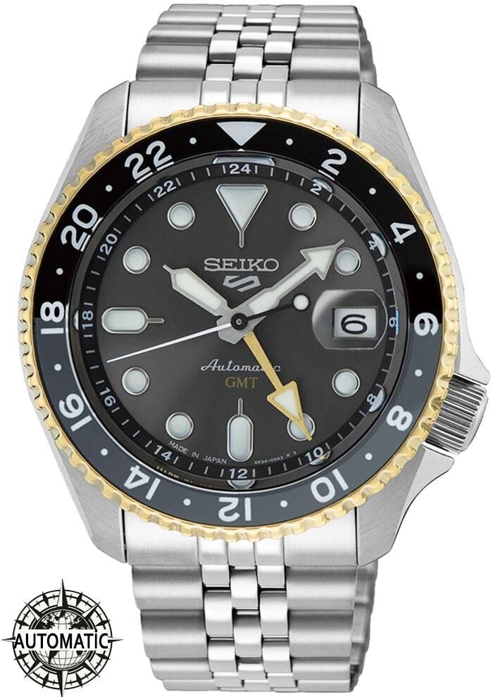 Seiko 5 SSK021J GMT Automatic Erkek Kol Saati