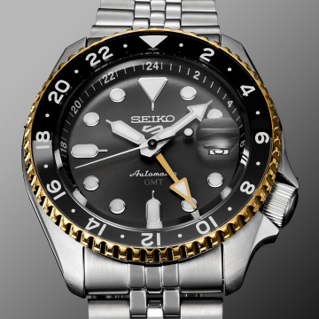 Seiko 5 SSK021J GMT Automatic Erkek Kol Saati