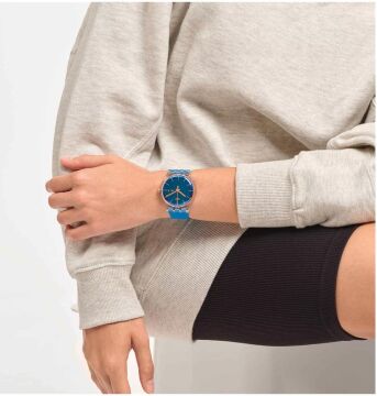 Swatch SO29K702-S14 POLABLUE Kol Saati