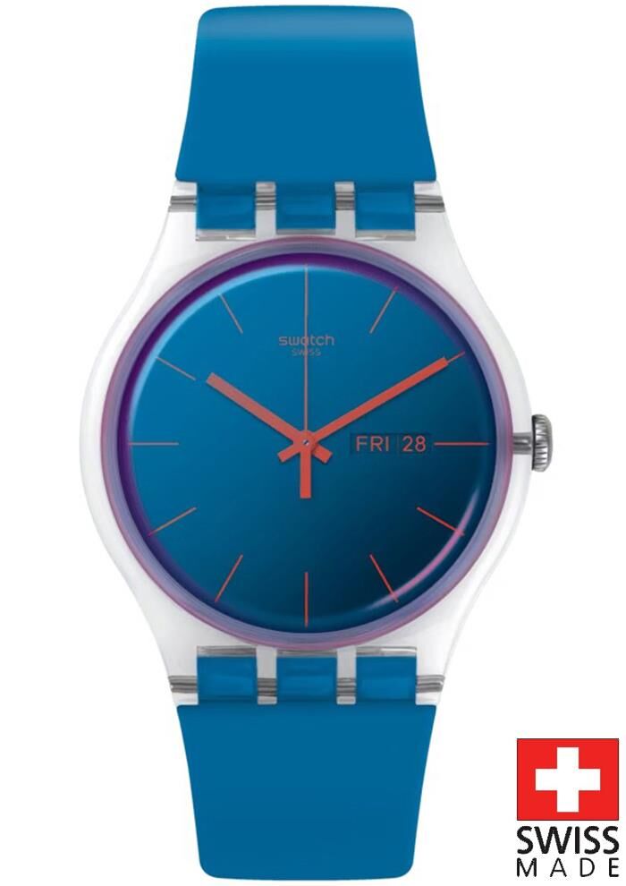 Swatch SO29K702-S14 POLABLUE Kol Saati