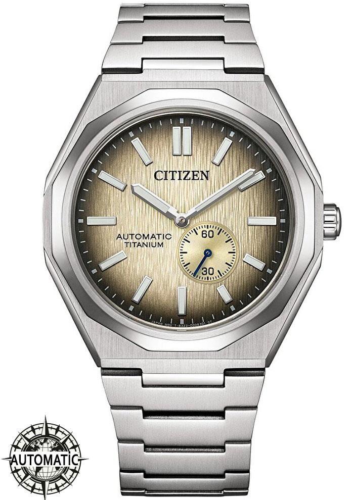 Citizen NK5020-58P Zenshin Super Titanium Small Seconds Automatic Erkek Kol Saati