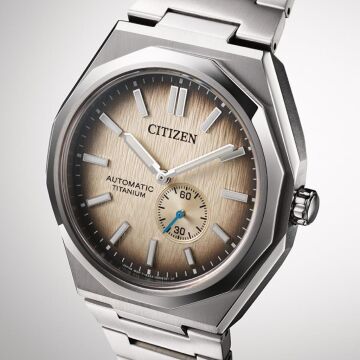 Citizen NK5020-58P Zenshin Super Titanium Small Seconds Automatic Erkek Kol Saati