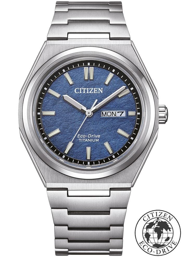 Citizen AW0130-85LC Zenshin Super Titanium Eco-Drive Erkek Kol Saati